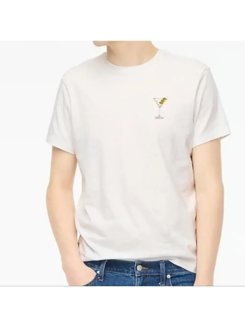 J Crew Dirty Martini Graphic Tee